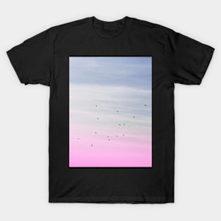 Sky print, Pastel, Nature print, Scandinavian art, Modern art, Wall art, Print, Minimalistic, Modern T-Shirt